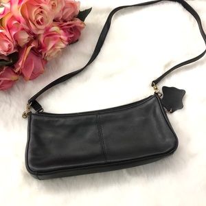 Vintage Gianni Bernini Leather Shoulder Purse